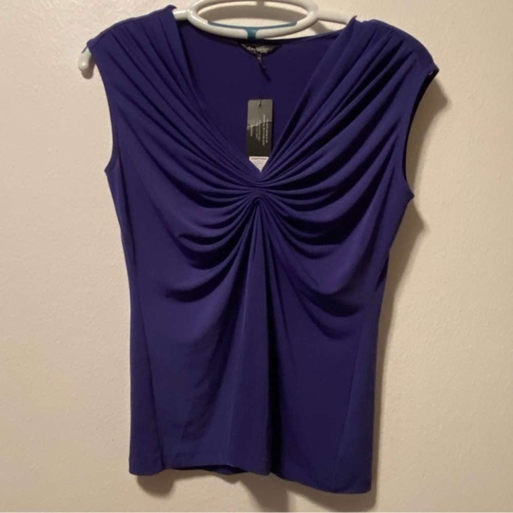 Daisy‎ Fuentes Shirts Size Petite Small Women’s  NWT Purple